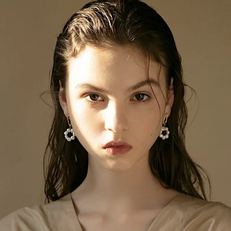 Vintage HK Style Earrings 
