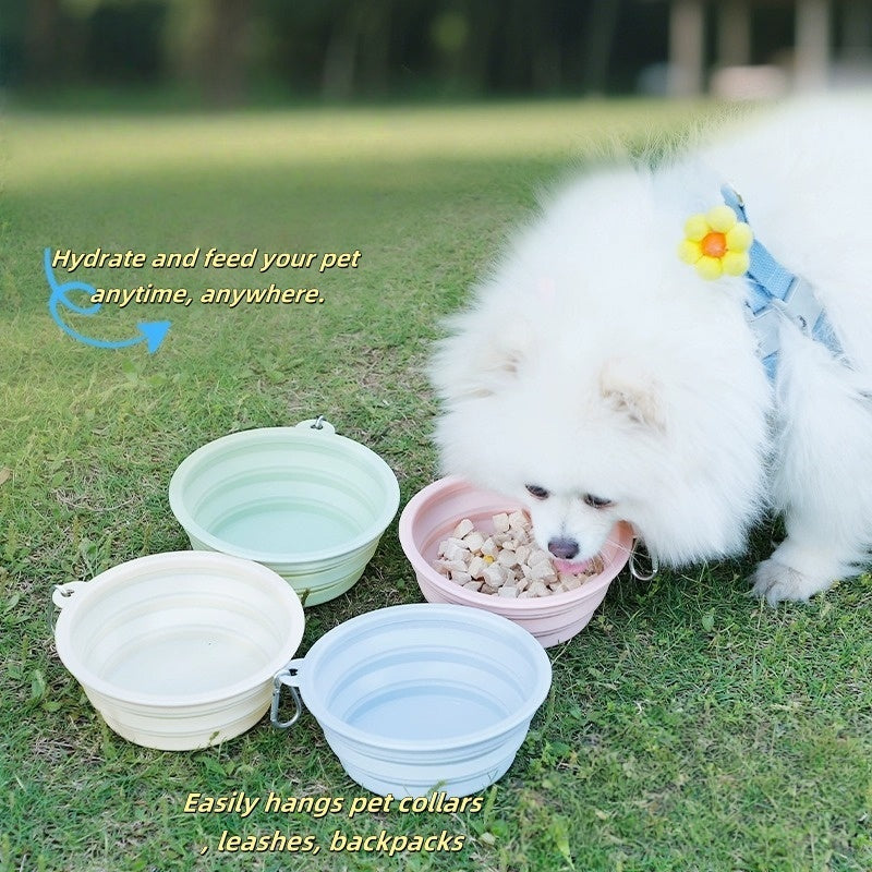 Pet Foldable Bowl Dog Travel Water Bowl P01