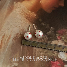 Load image into Gallery viewer, Pearl Earrings Stud Fine Vintage Earring for woman LBY225 - LBY JEWELRY