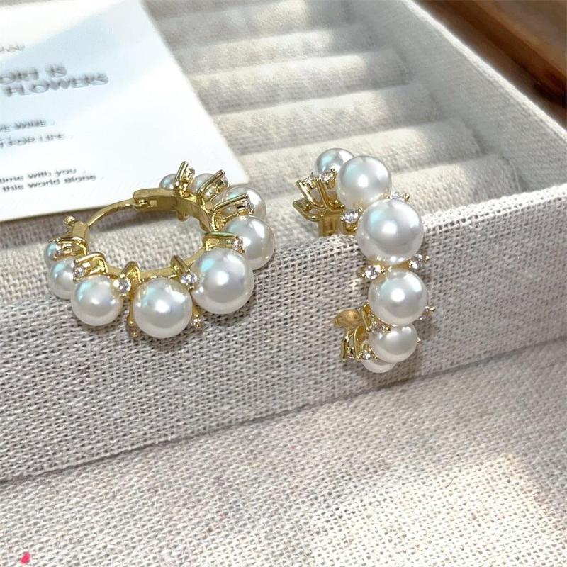 Antique Pearl Earrings LBY122