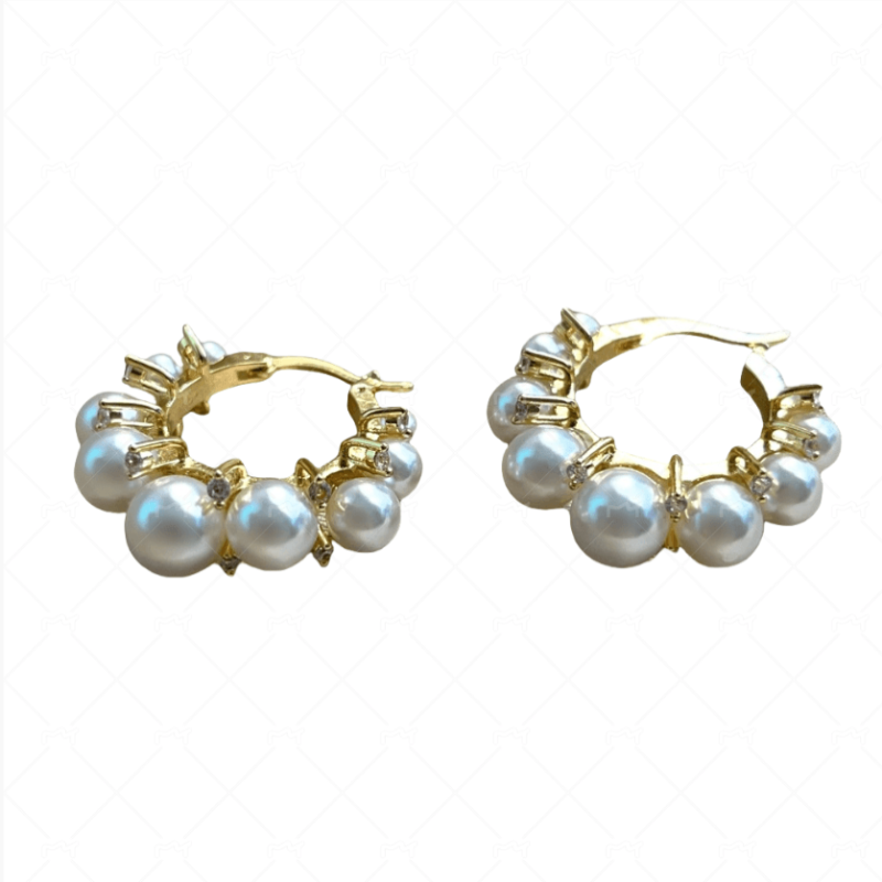 Antique Pearl Earrings LBY122