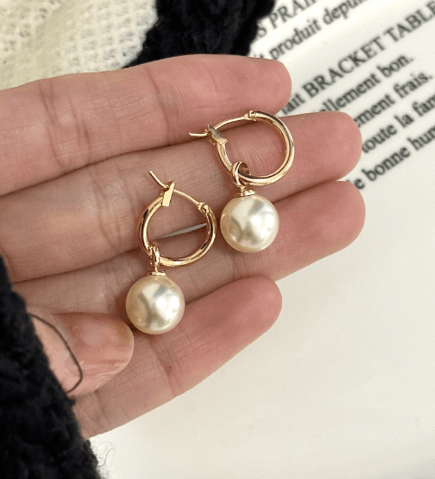 Fashion pearl earrings LBY142