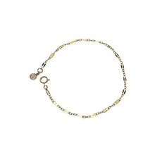 Load image into Gallery viewer, Gold Disk Single Diamond Bracelet  LBY149