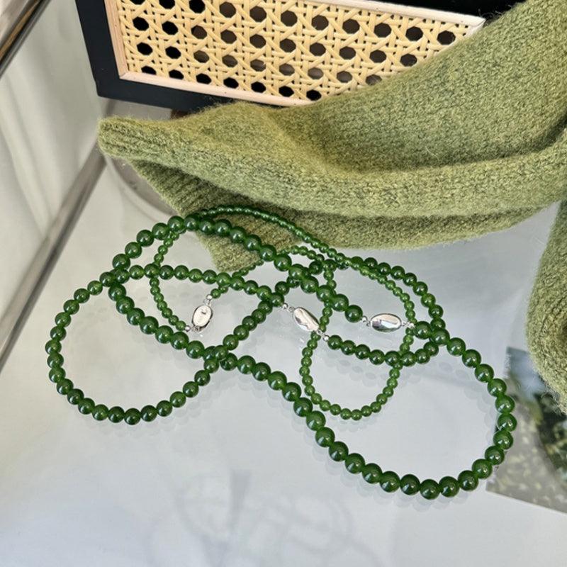 Jade Beads Bracelet 