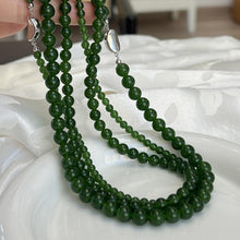 Load image into Gallery viewer, Green Chalcedony Beads Necklace LBY147