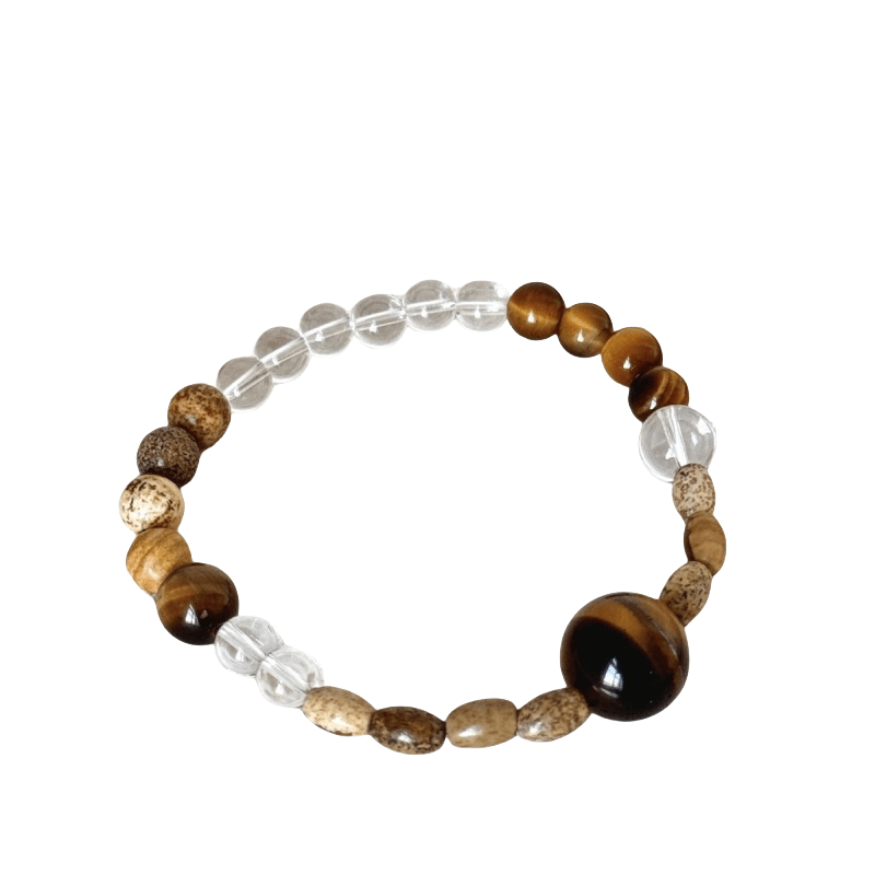 Natural Tiger's Eye Stone Bracelet LBY139