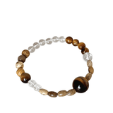 Tiger Eyes Bracelet Natural Tiger's Eye Stone Bracelet LBY139