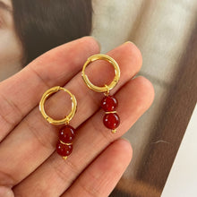 Load image into Gallery viewer, Red Earrings 