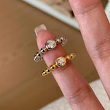 S925 Ring Bubble Ring LBY266