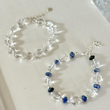 Load image into Gallery viewer, S925 Simple White Crystal Bracelet  LBY115