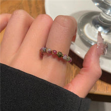 Load image into Gallery viewer, Tourmaline Beaded Ring  LBY125