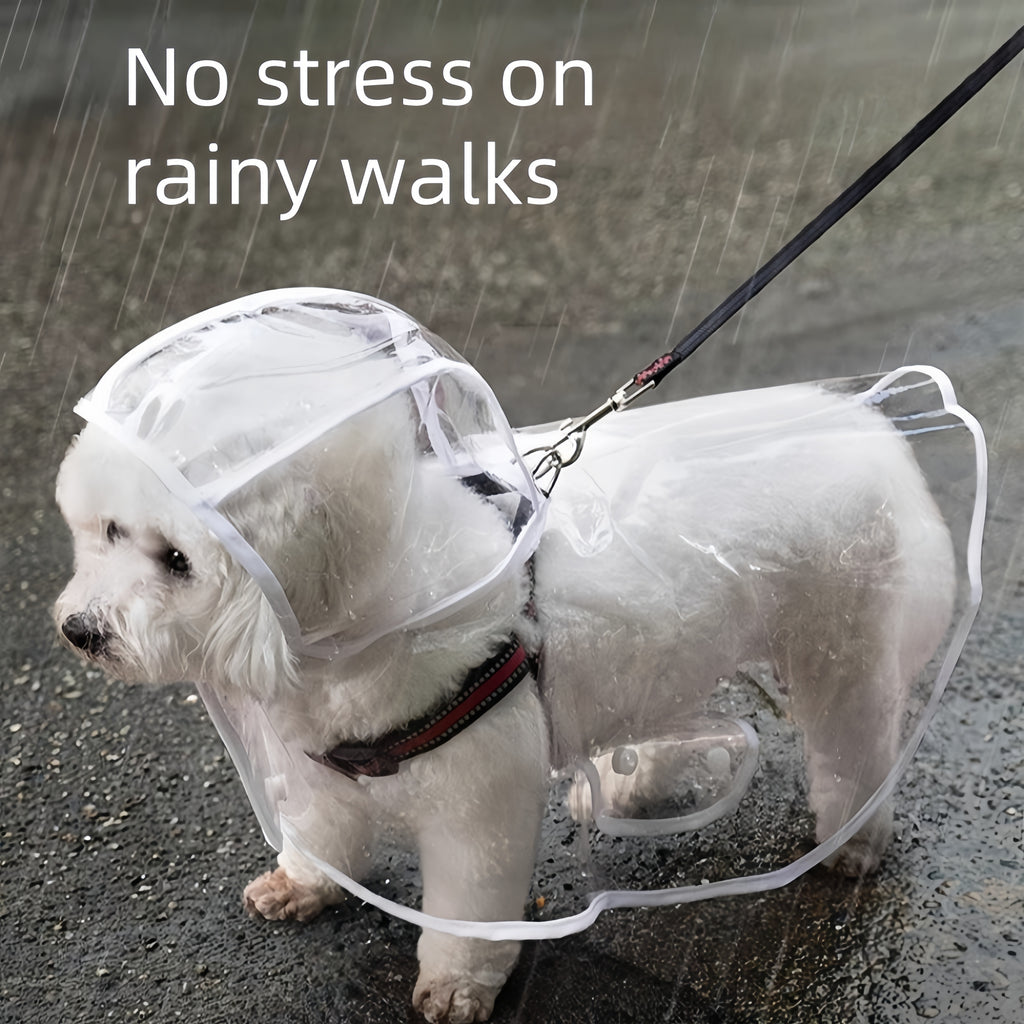 Dog Raincoat Clear Raincoat For Dogs P03