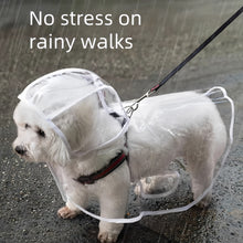Load image into Gallery viewer, Dog Raincoat Clear Raincoat For Dogs P03