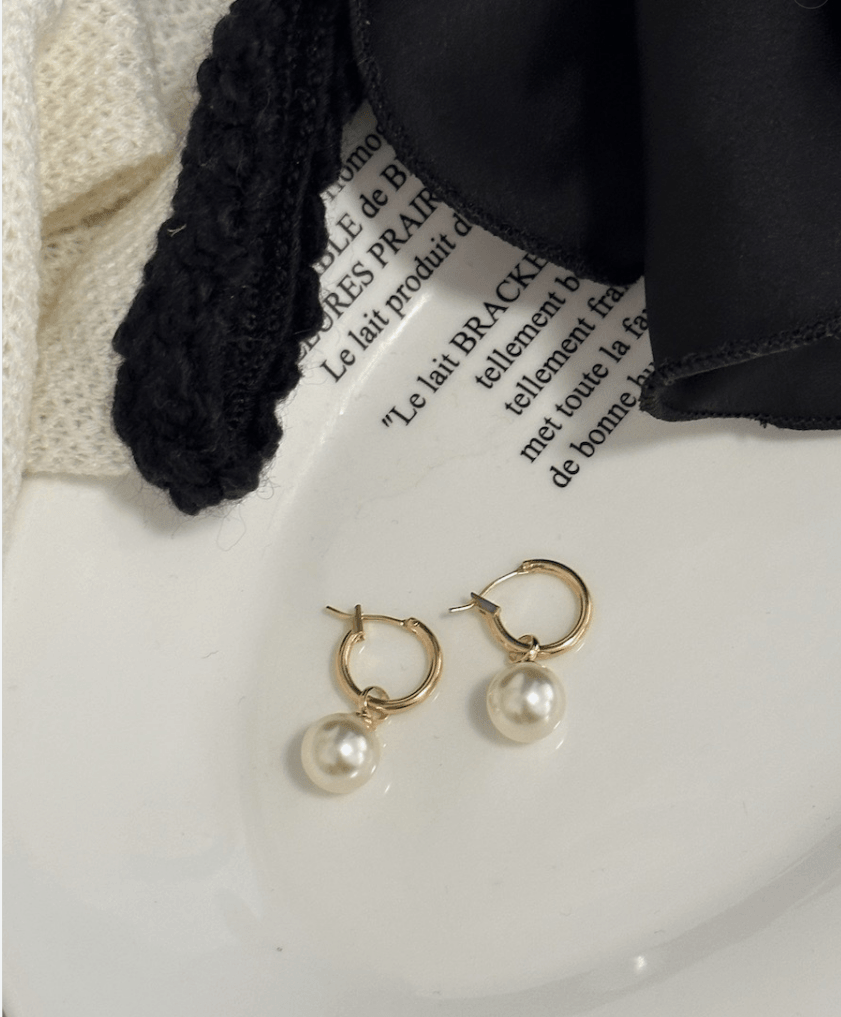 Fashion pearl earrings LBY142