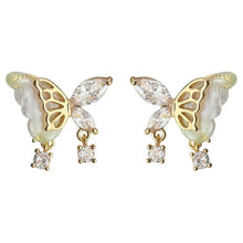 Load image into Gallery viewer, Vintage Butterfly Earrings
