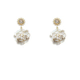 Camellia Jewelry Vintage Earrings with Antique Design LBY168