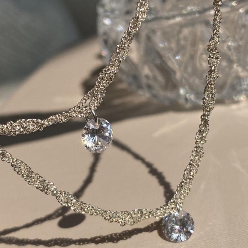 S925 Moissanite Necklace 