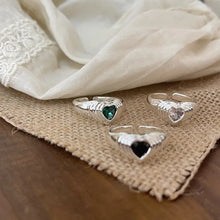 Load image into Gallery viewer,  Multi-Color Heart Ring 