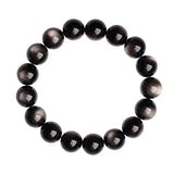 Natural Stone Bracelets for Men - 8mm Cats Eye Bracelet| Lava Rock Bracelets for Men LBY235