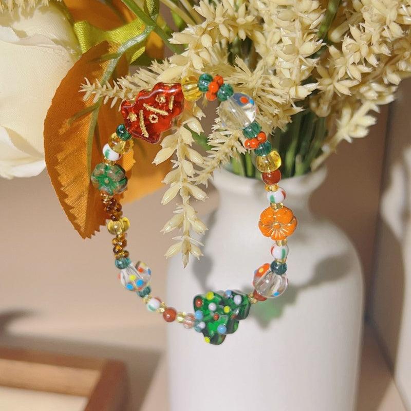 Glass Bead Bracelet Vintage Bracelet For Women LBY112 