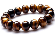 Load image into Gallery viewer, mens tiger eye bracelet