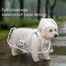 Load image into Gallery viewer, Dog Raincoat Clear Raincoat For Dogs P03