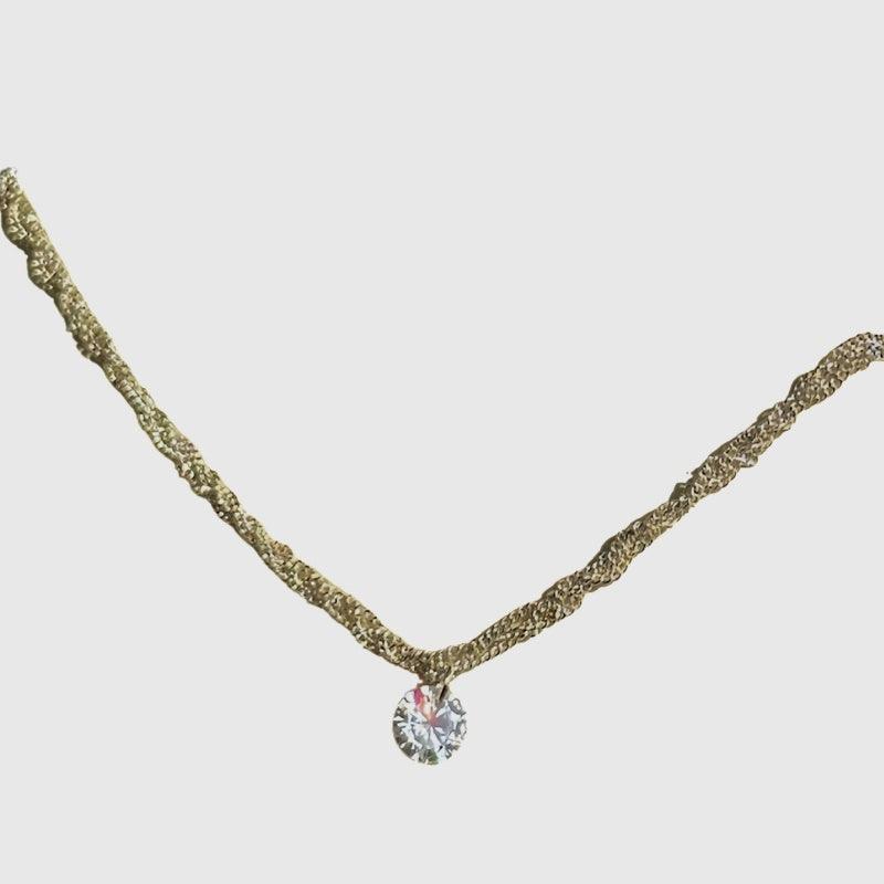 Moissanite Necklace 